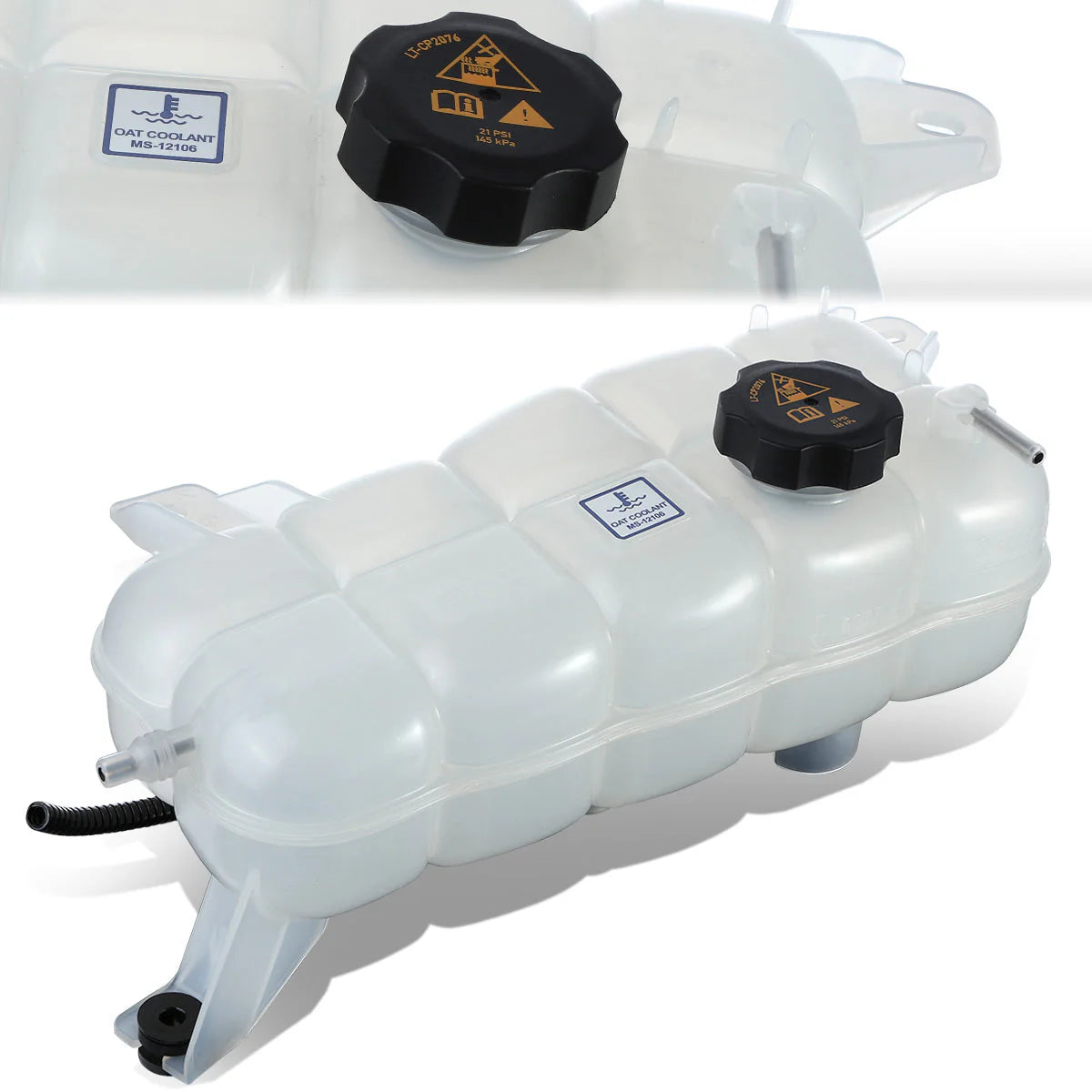 19-22 Ram 1500 3.0L 3.6L 6.2L Coolant Overflow Reservoir w/ Cap