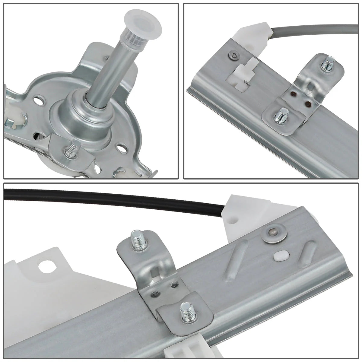 99-01 Hyundai Sonata Manual Window Regulator - Rear Right Passenger Side