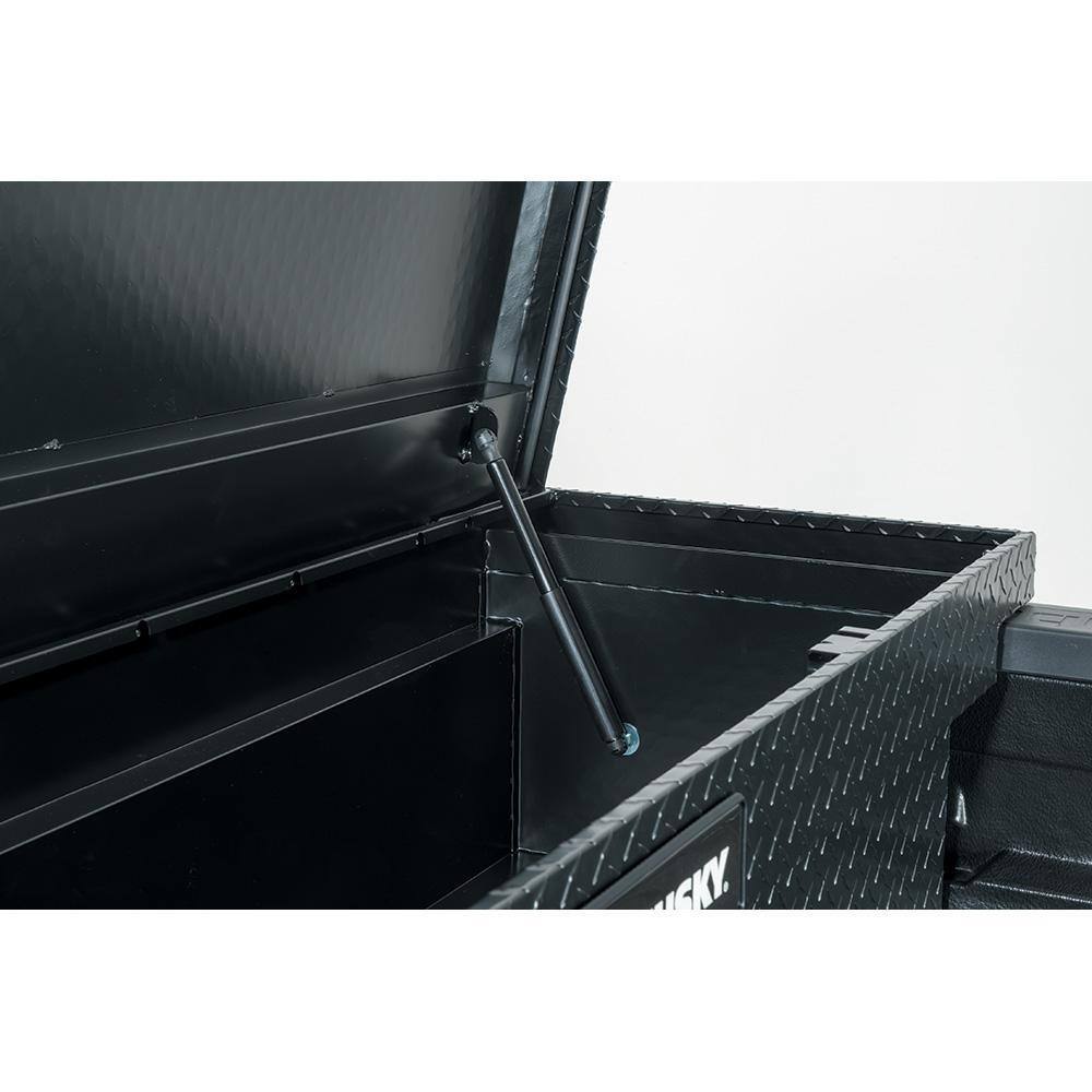 2026 61.86′′ Matte Black Aluminum Low Profile Truck Tool Box for Mid-Size Trucks