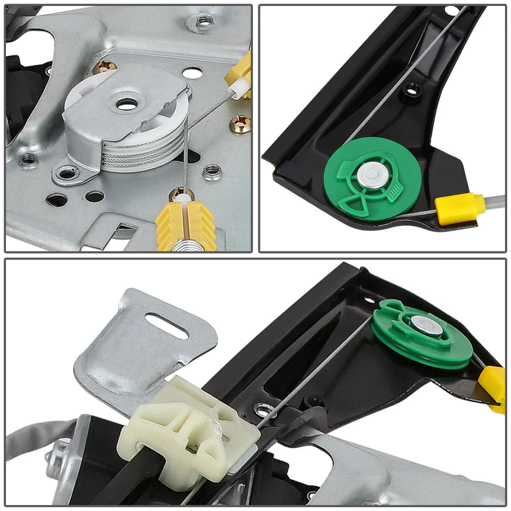 99-04 Oldsmobile Alero Pontiac Grand Am Sedan Power Window Regulator w/Motor - Front Left Driver Side