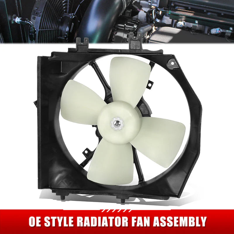 17-19 Nissan Rogue Sport Radiator Cooling Fan Assembly - 624660