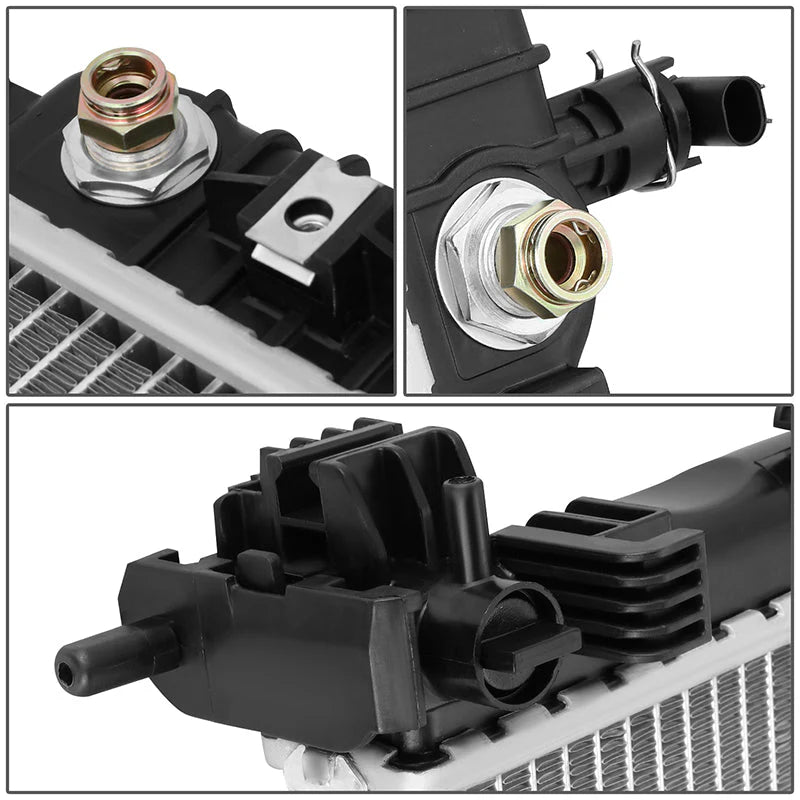 13574 Replacement Radiator 16-19 Chevy Malibu 1.5L, 17-19 Buick Lacrosse 3.6L
