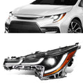 LED DRL Projector Headlight (Left) 19-23 Toyota Corolla