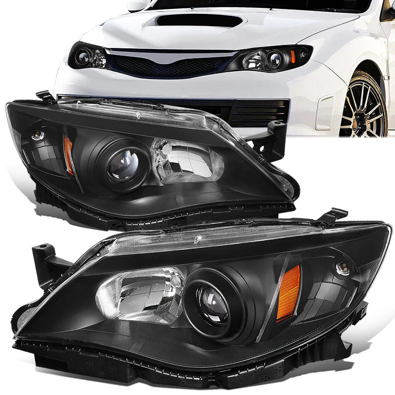 Factory Style Projector Headlights 08-11 Subaru Impreza