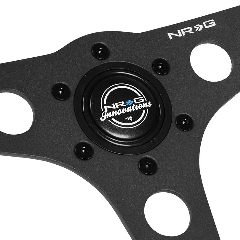350mm M Stitching Style Aluminum Steering Wheel Universal