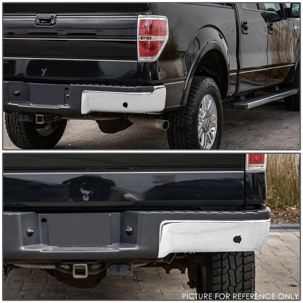 09-14 Ford F-150 Rear Bumper End Cap (Passenger Side) w/ Parking Sensor Holes
