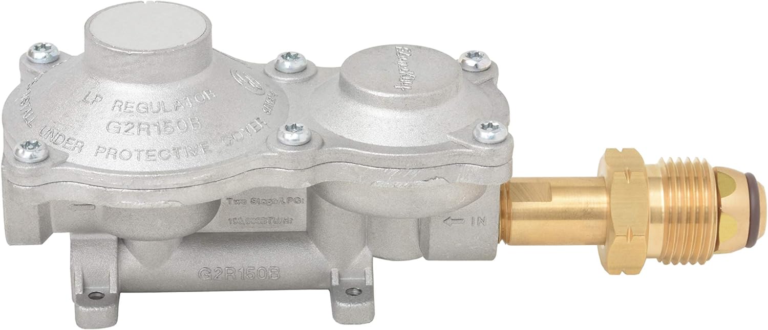 2026 Steel Propane Tank Cylinder with POL Valve and Collar, Great for Mixed Heating Systems, Home fireplaces, Dryers and Grills-Flame King