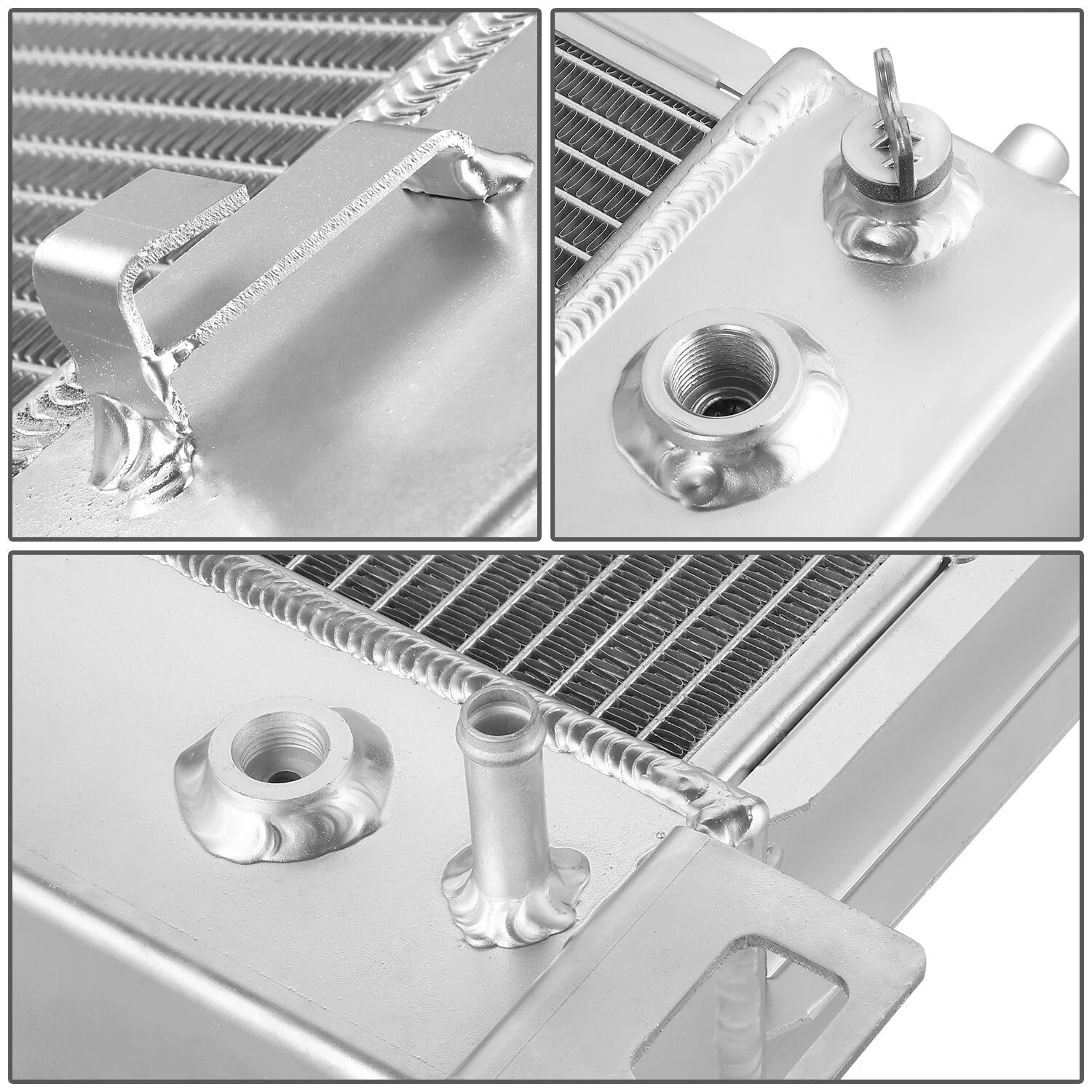 Performance 2-Rows Core Full Aluminum Radiator 99-13 Chevy Silverado / GMC Sierra