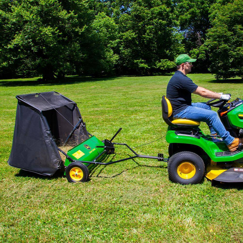 2026 42′′ Tow-Behind Lawn Sweeper, 24 cu. ft. Capacity, Adjustable Brushes