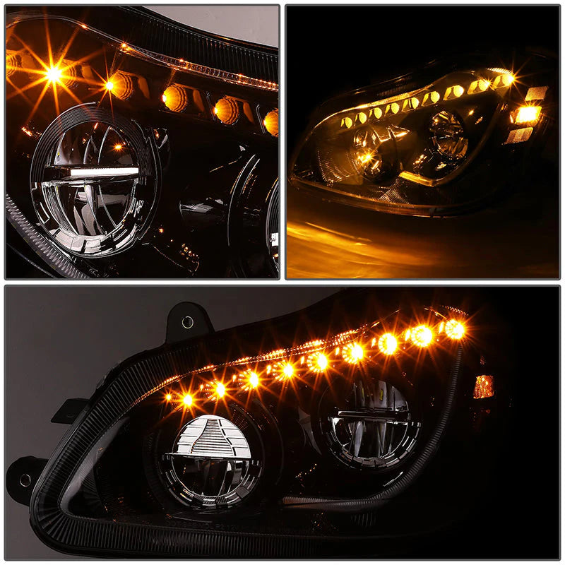 LED DRL Sequential Headlights 13-21 Kenworth T680