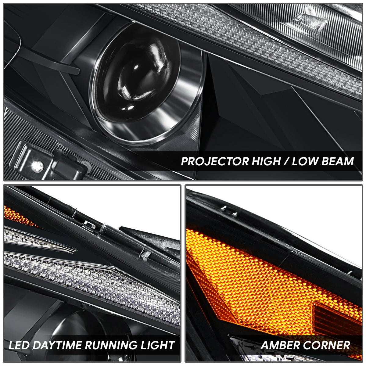 LED DRL Projector Headlight (Right) 21-22 Hyundai Elantra