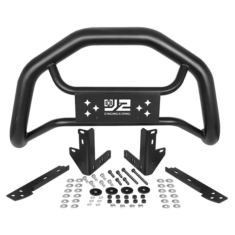 05-22 Toyota Tacoma Front Bumper Grille Guard - Carbon Steel