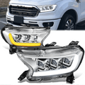 LED DRL Switchback Projector Headlights 19-23 Ford Ranger XL XLT