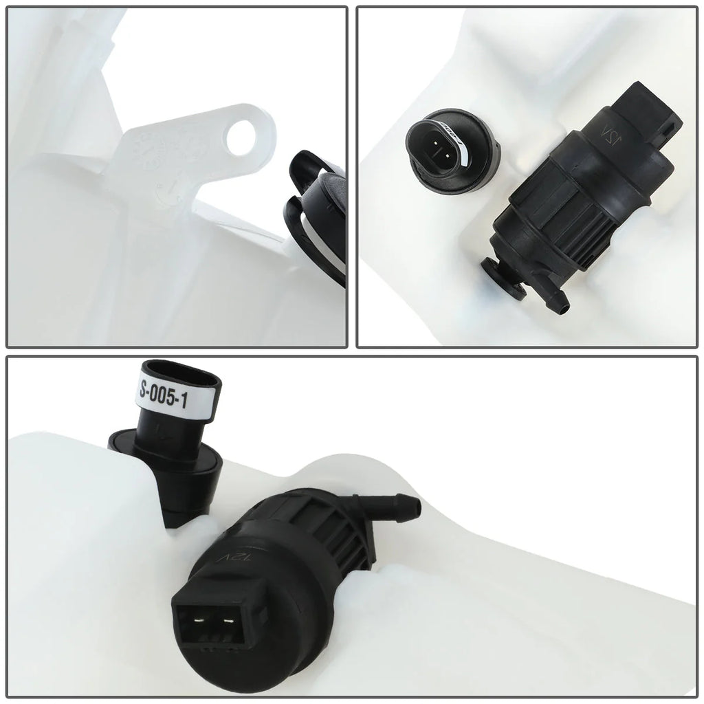 05-07 Dodge Dakota / 06-07 Mitsubishi Raider Combined Coolant/ Windshield Washer Fluid Reservoir Tank