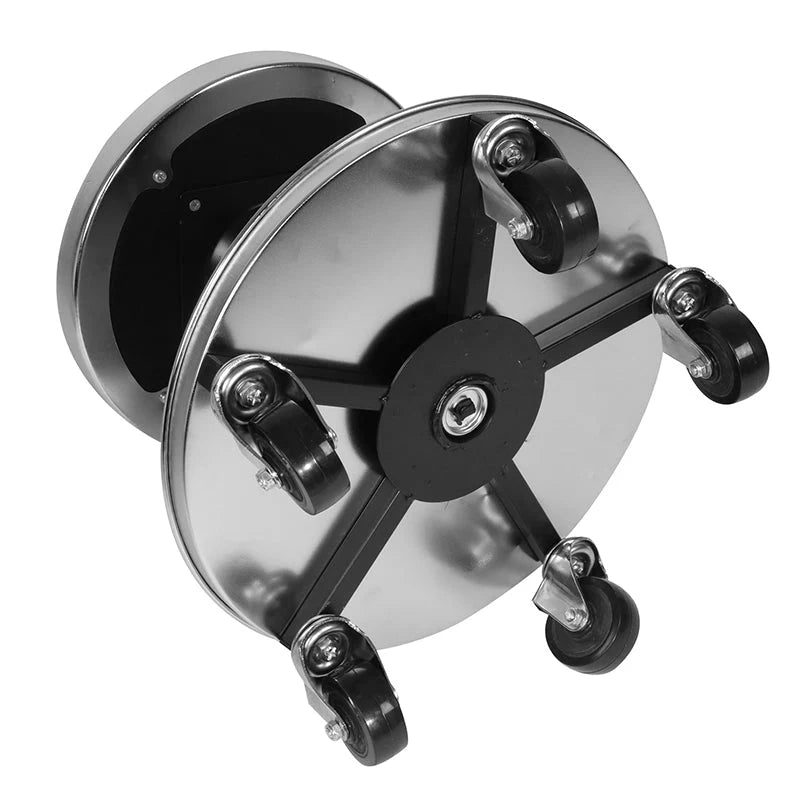 Adjustable Rolling Pneumatic Creeper Stool Seat w/Tool Tray