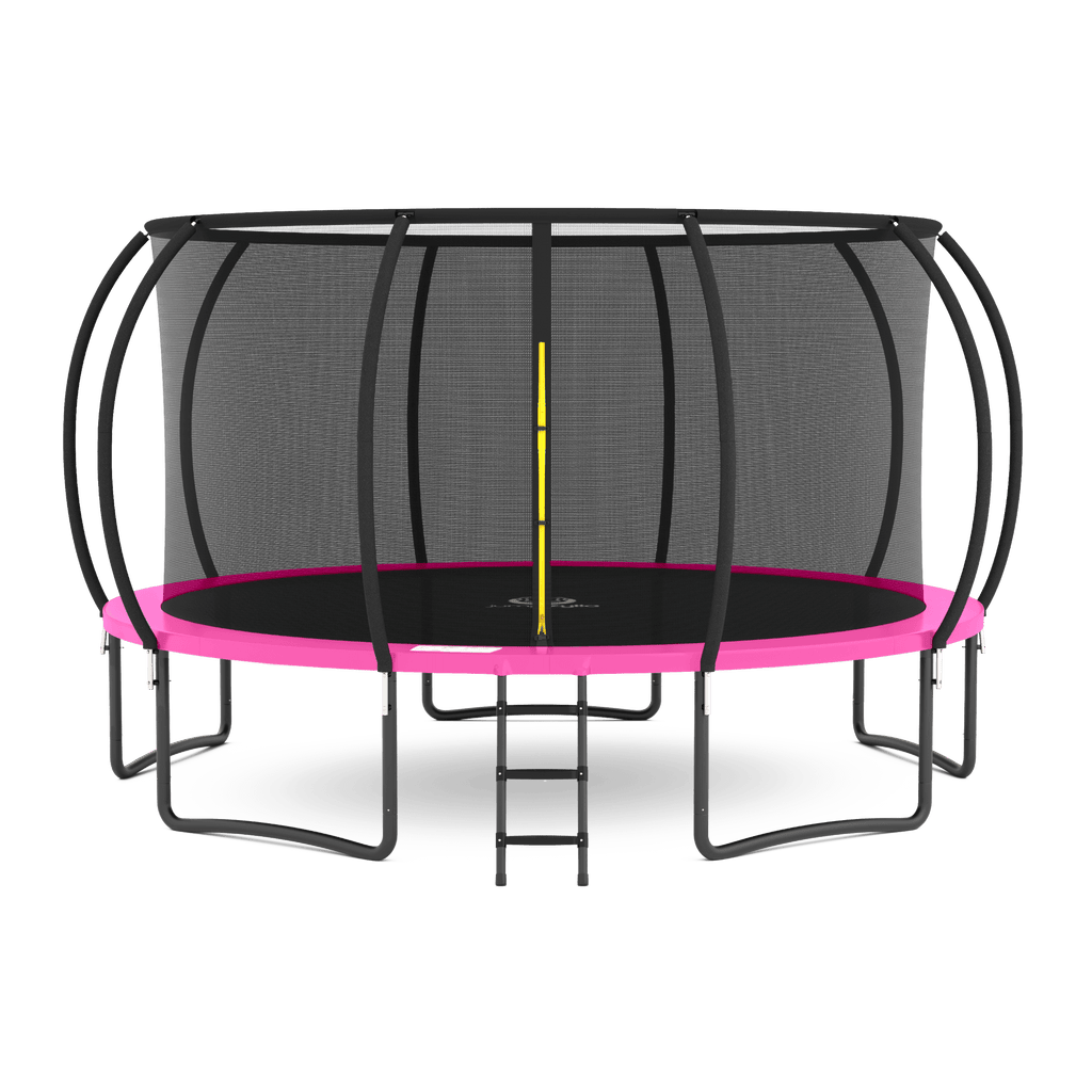 2026 16FT Trampoline with Enclosure & Double Color Pad Cover