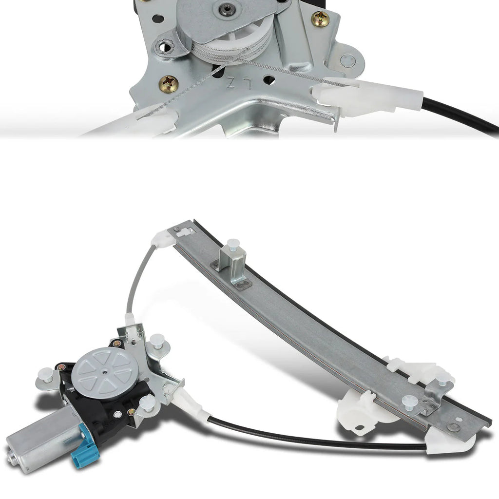 96-00 Hyundai Elantra Power Window Regulator w/Motor - Rear Left Driver Side
