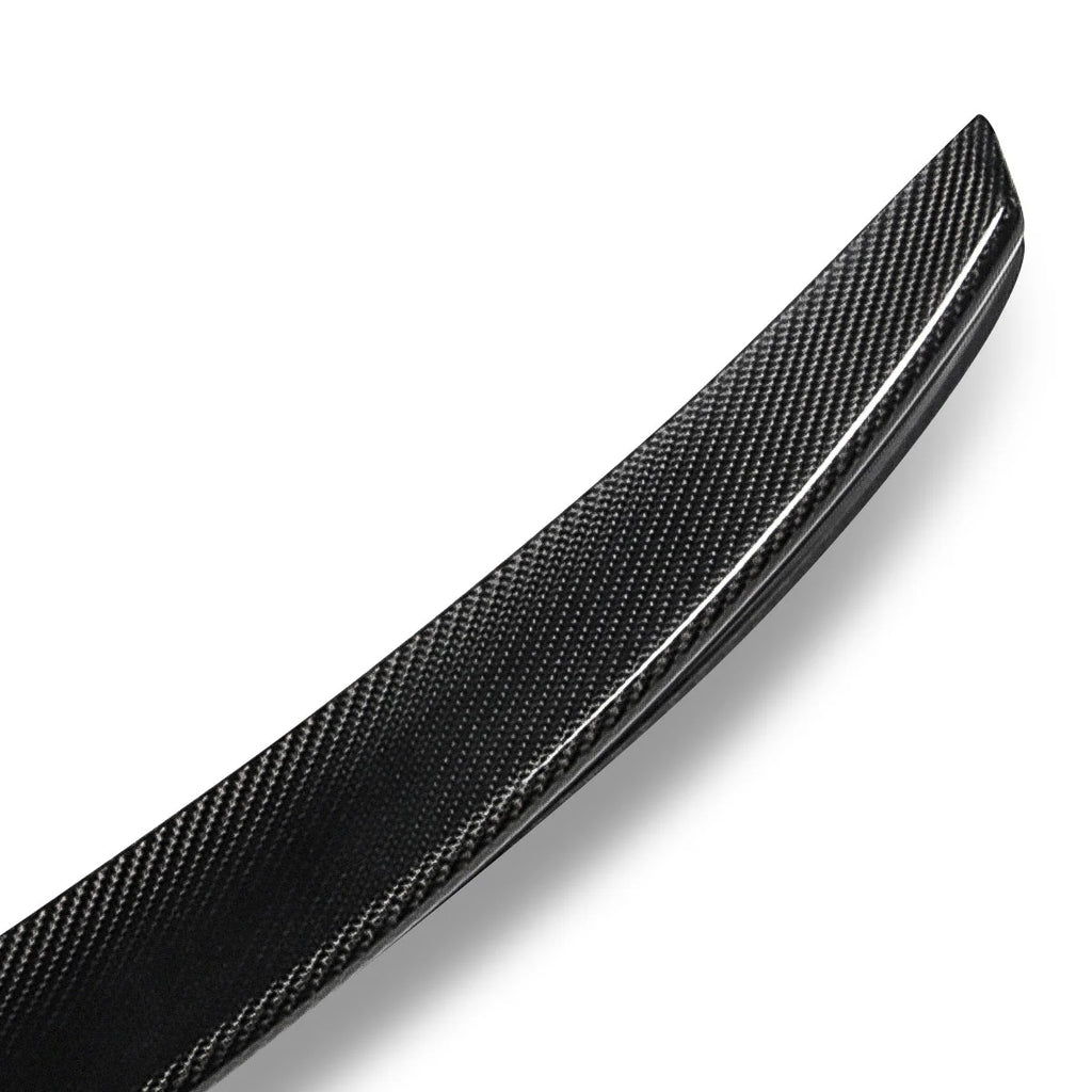 M4 Duck Bill Carbon Fiber Rear Trunk Lid Spoiler 12-18 BMW 3-Series F30 Sedan