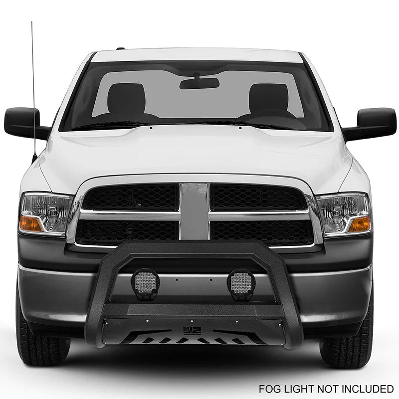 02-09 Dodge Ram 1500 2500 3500 Front Bumper Grille Guard - Carbon Steel