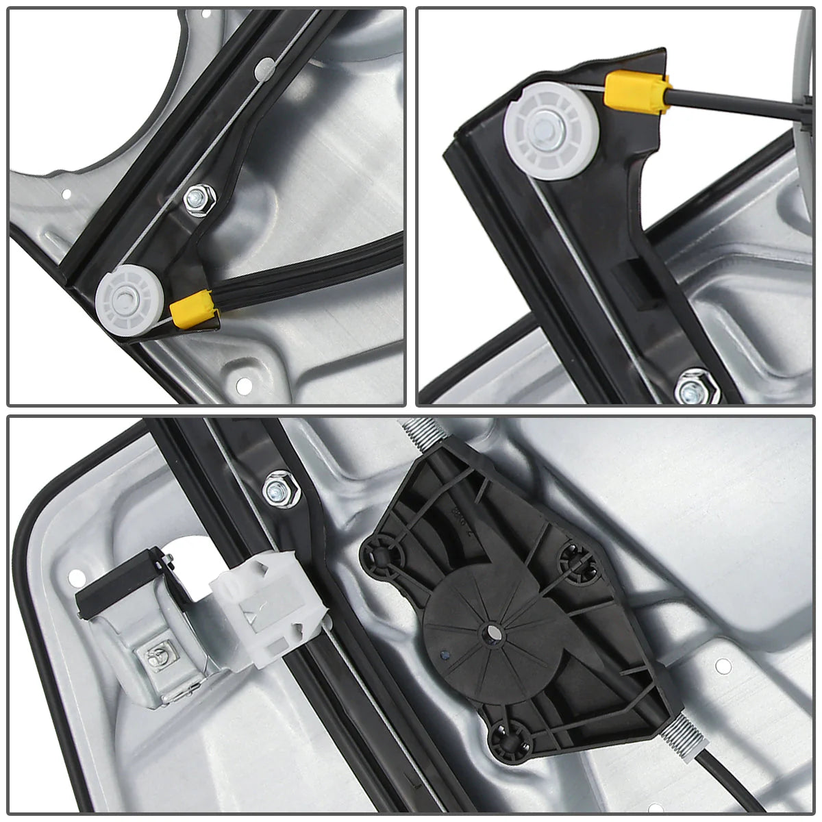 98-11 Volkswagen Beetle Hatchback Power Window Regulator w/o Motor - Front Left Driver Side