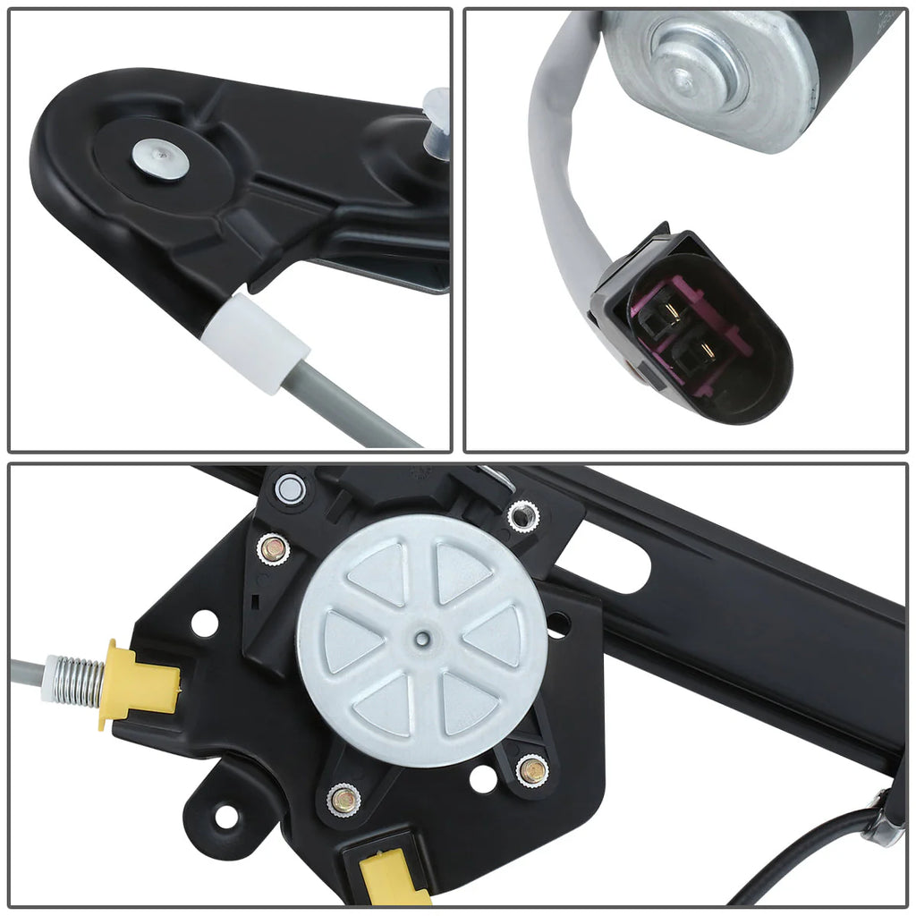 01-05 BMW 325I 325Xi 330I 330Xi 4Dr Power Window Regulator w/Motor - Rear Right Passenger Side