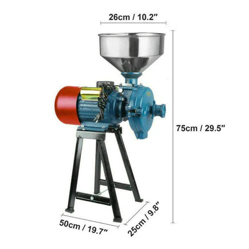 2026 3000W Commercial Electric Corn Wheat Grain Mill Grinder