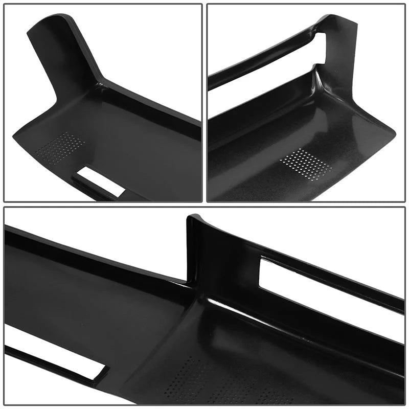 Black Dash Cap Cover Bezel Overlay 81-86 Chevy C/K 10 20 30, GMC 1500 2500 3500