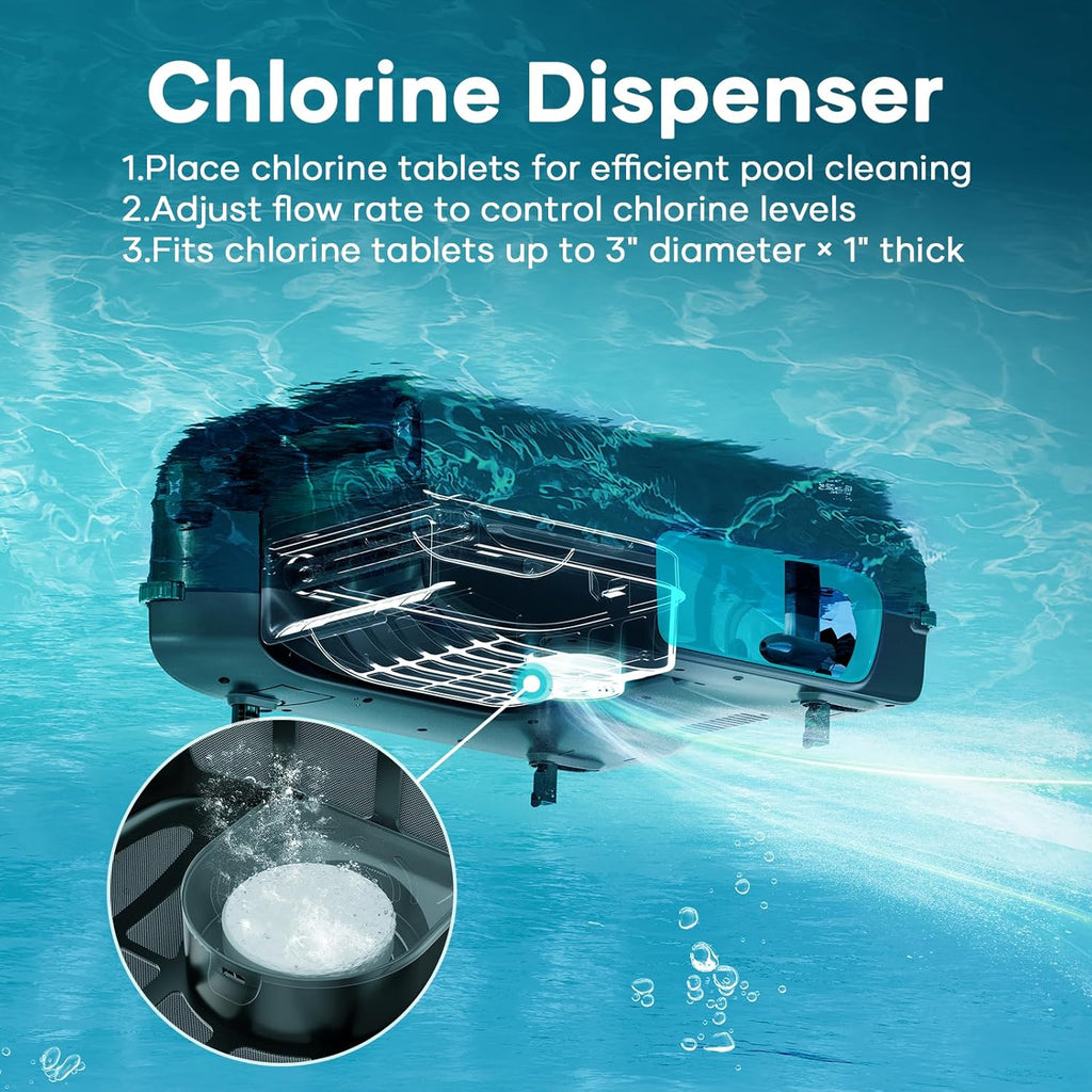 2026 AIPER Surfer S2 Solar Pool Skimmer with APP Support, 24/7 Cleaning, Dual Charging Modes, Smart Obstacle Avoidance, Ideal for All Swimming Pool Types