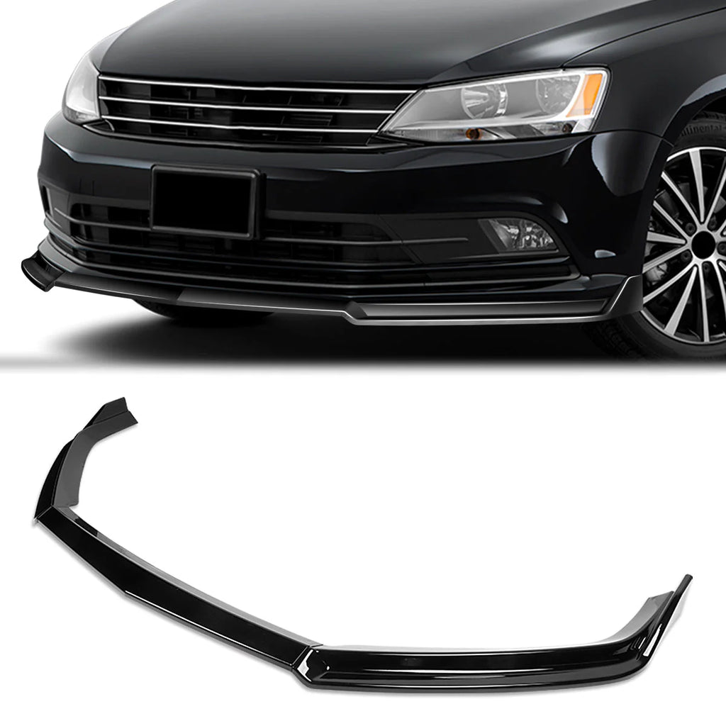 STP-Style Front Bumper Lip 15-18 Volkswagen Jetta
