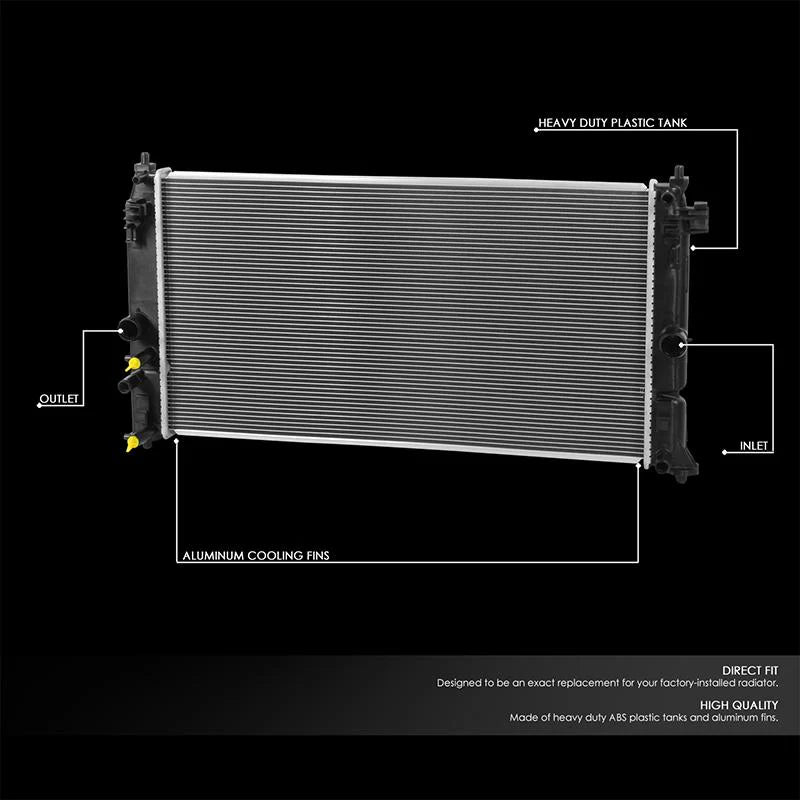 13591 Replacement Radiator 16-20 Toyota Prius, 17-20 Prime, 19-20 Lexus UX250H