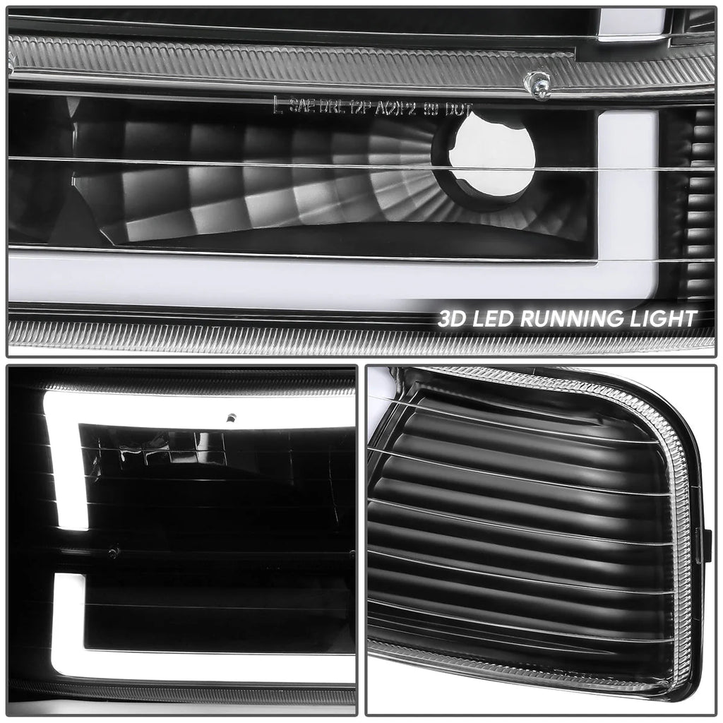LED DRL Headlights 99-06 Chevy Silverado / Suburban 1500-3500