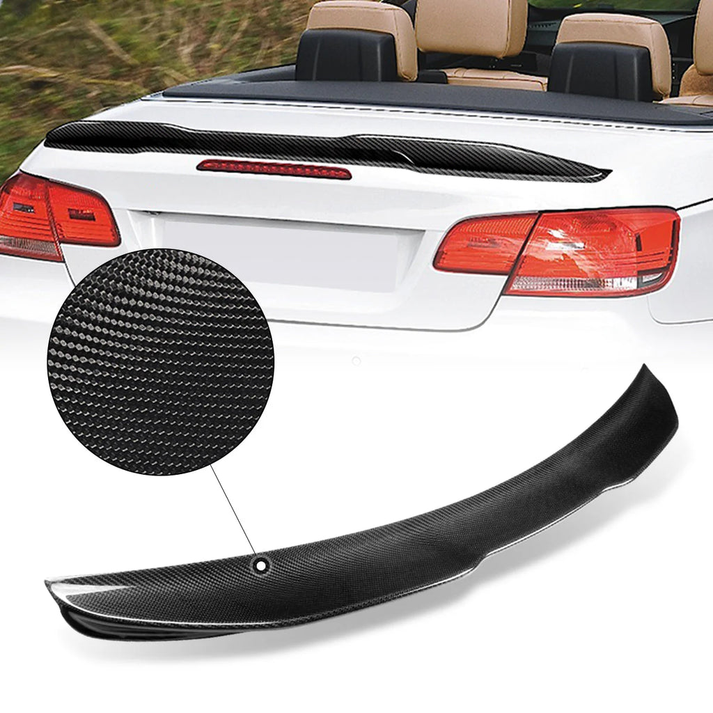 PSM-Style Carbon Fiber Rear Trunk Lid Spoiler 07-13 BMW 328 335i, 11-13 325i 335is, 08-13 M3