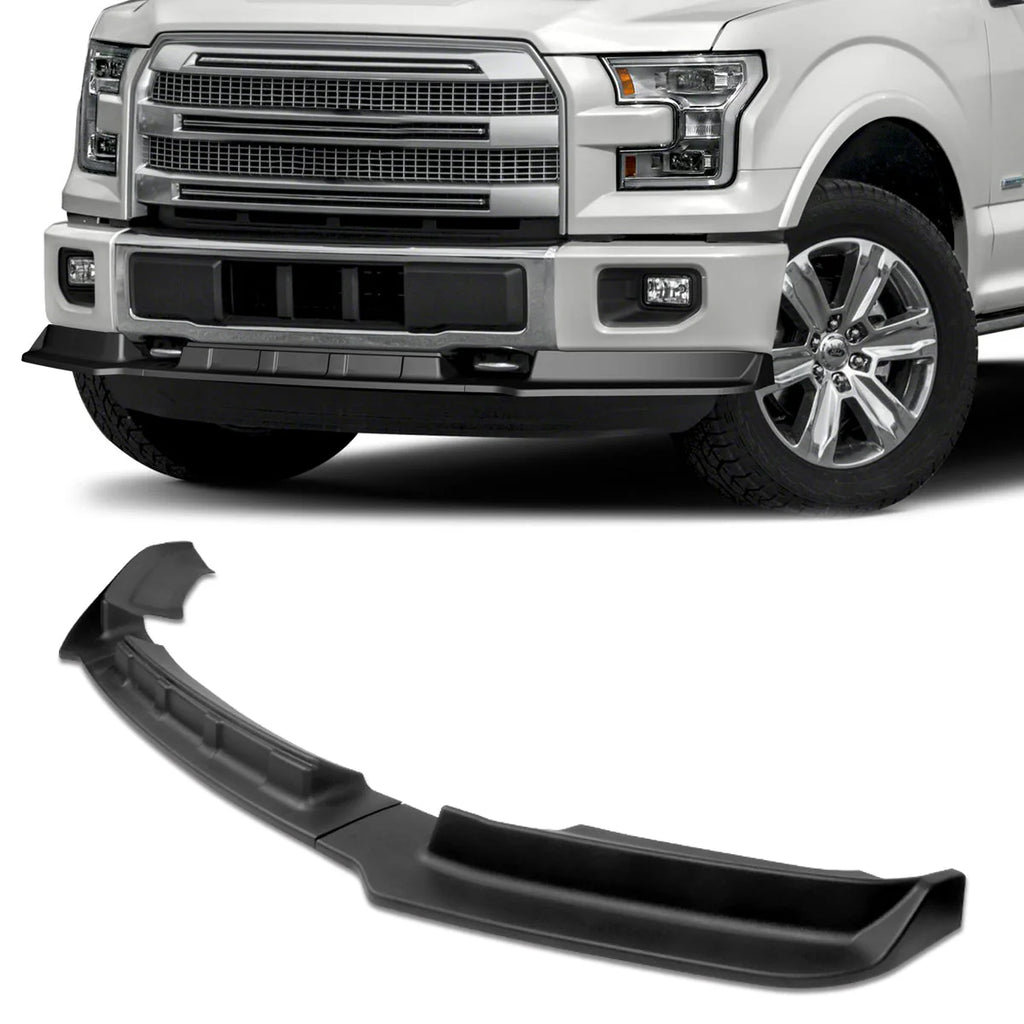 STP-Style Front Bumper Lip 15-17 Ford F-150