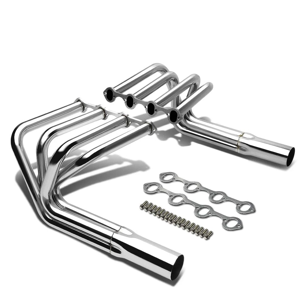 Small Block SBC 289 302 351 Windsor Ford V8 Sprint T-Bucket Exhaust Header - Stainless Steel