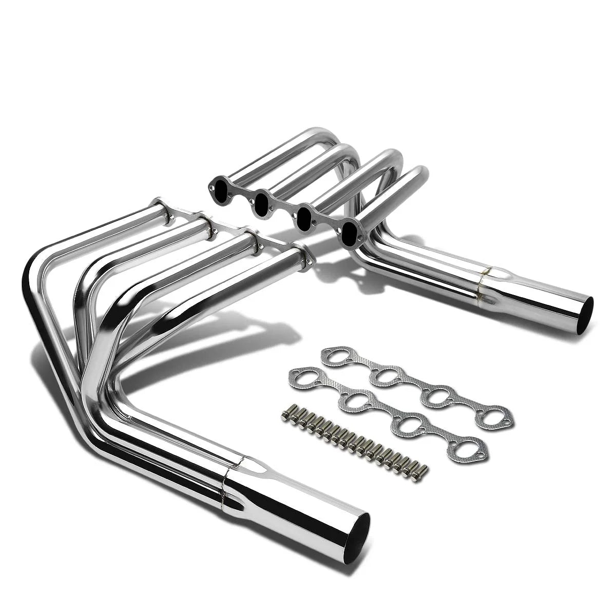 Small Block SBC 289 302 351 Windsor Ford V8 Sprint T-Bucket Exhaust Header - Stainless Steel