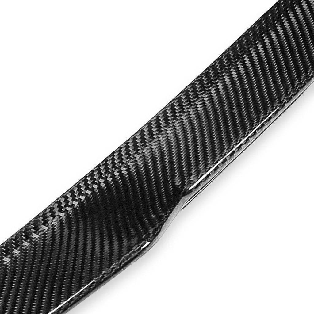 V-Style Carbon Fiber Rear Trunk Lid Spoiler 16-18 Audi A7 Quattro S7 RS7