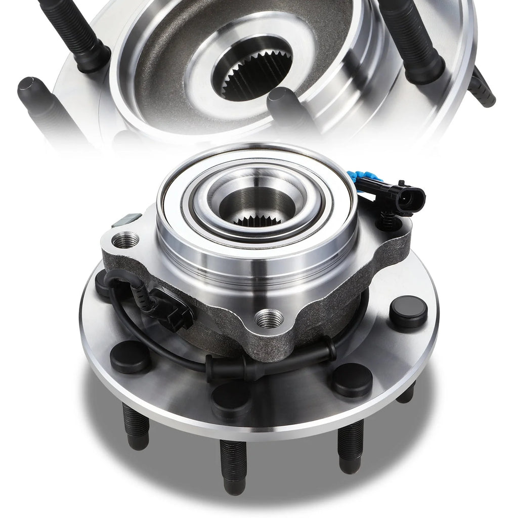 Front Wheel Bearing Hub Assembly 07-10 Chevy/GMC Silverado Sierra 2500HD 3500 Classic