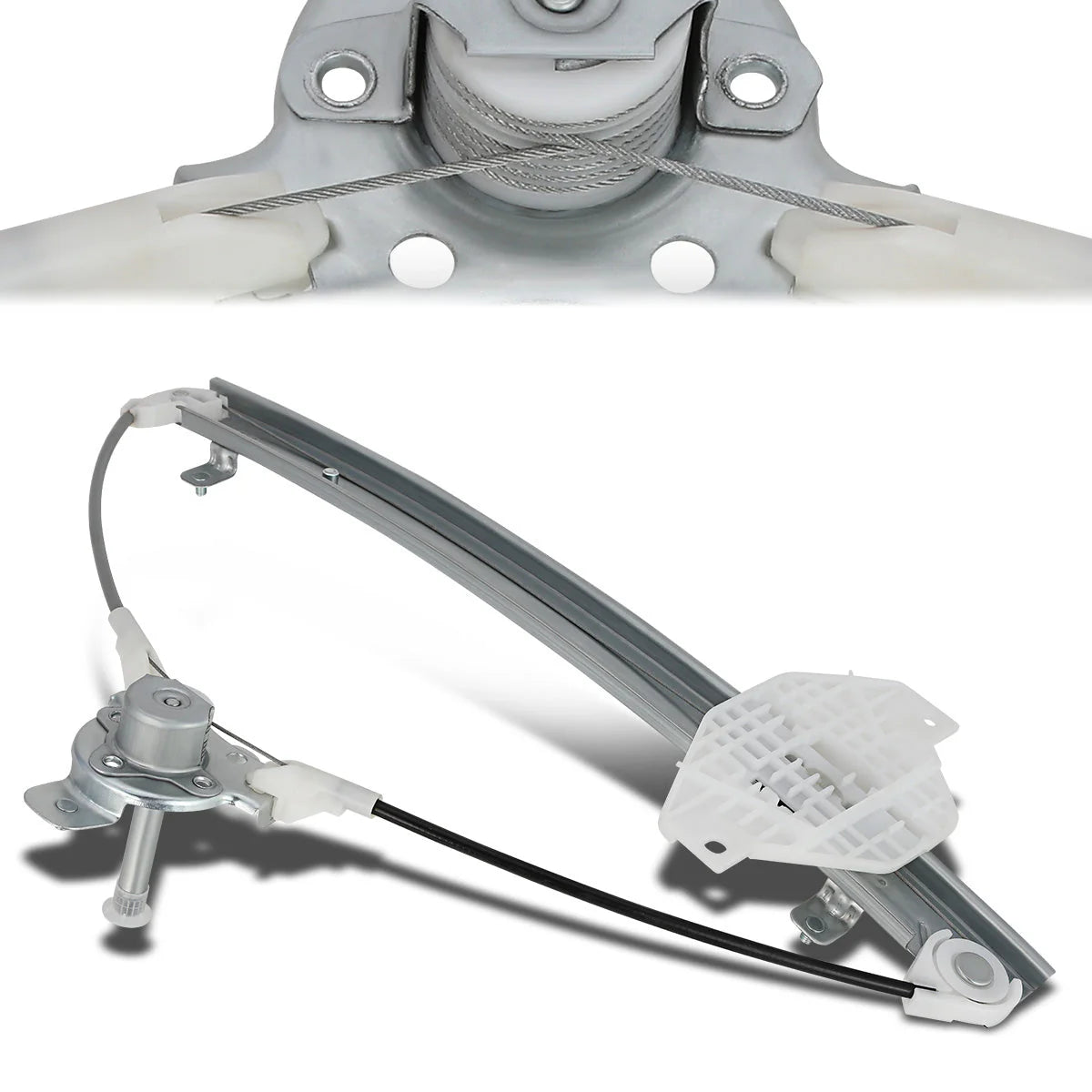 99-01 Hyundai Sonata Manual Window Regulator - Rear Right Passenger Side