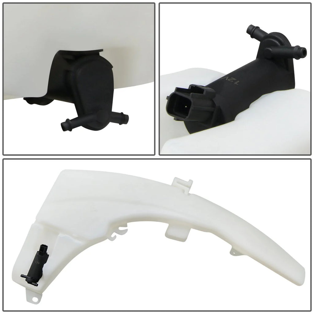 2006 Ford Focus Windshield Washer Reservoir Tank Bottle w/Fluid Pump