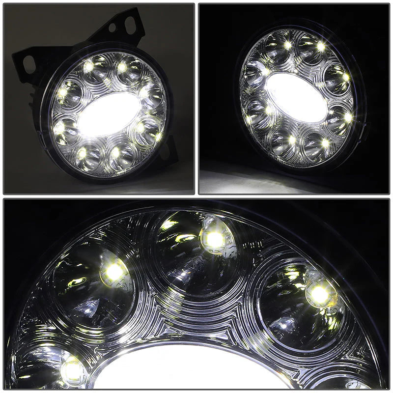 LED DRL Projector Fog Lights 08-15 Kenworth T660, 13-20 Peterbilt 579