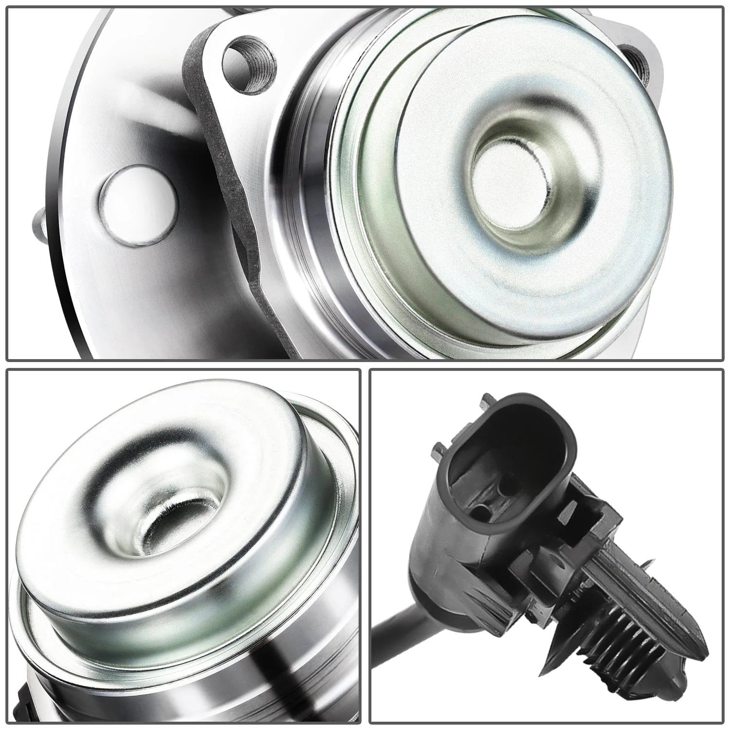 Front Wheel Bearing & Hub Assembly 07-14 Chevy Silverado, GMC Sierra1500 RWD