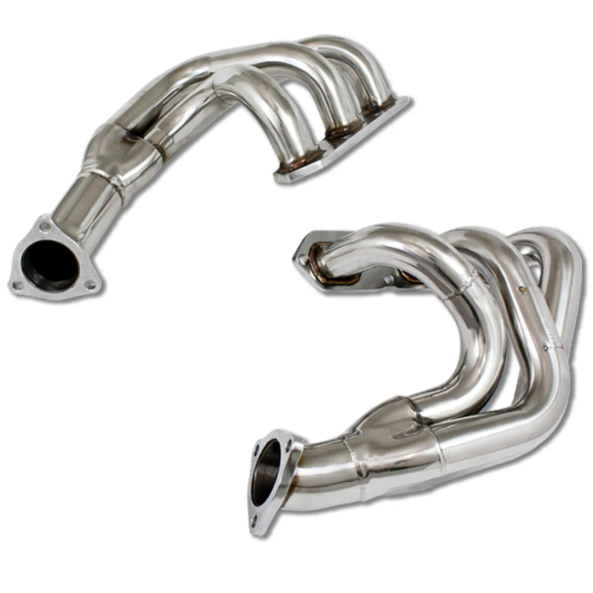 99-08 Porsche 911 3.4L 3.6L 3-1 Long Tube Exhaust Headers - Stainless Steel