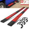 6 in. Wide Flat Step Running Boards 07-19 Chevy Silverado GMC Sierra Extended Cab