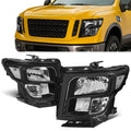 Factory Style Headlights 17-22 Nissan Titan, 16-22 XD