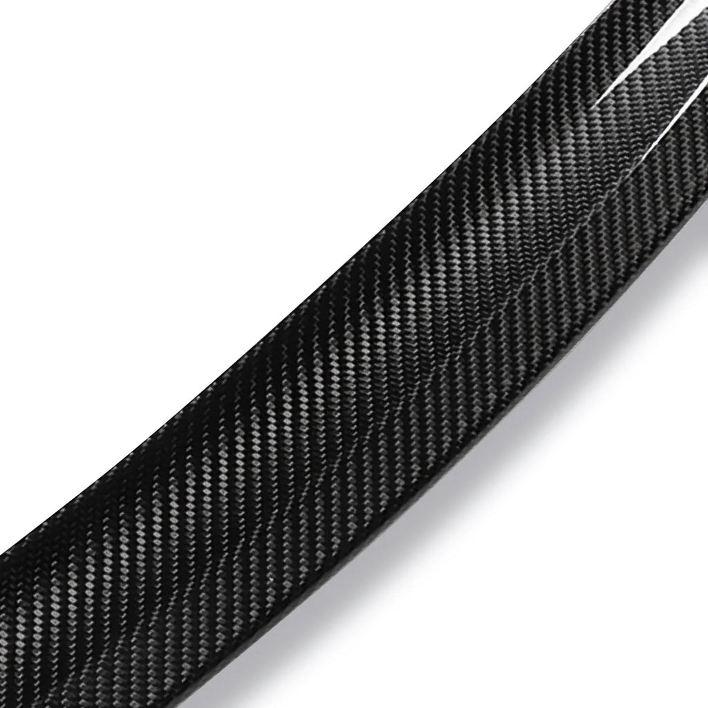 V-Style Carbon Fiber Rear Trunk Lid Spoiler 13-16 Audi A4 Quattro Sedan