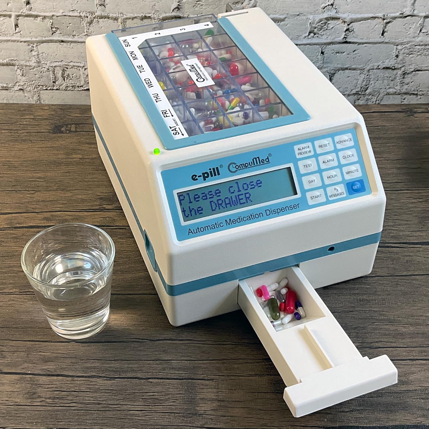 2026 Tamper Resistant Automatic Pill Dispenser – AC Powered