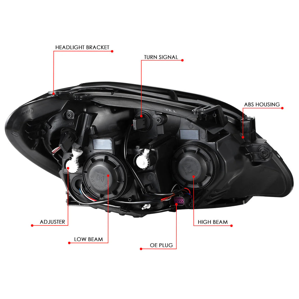Factory Style Projector Headlight (Left) 13-16 Buick Encore