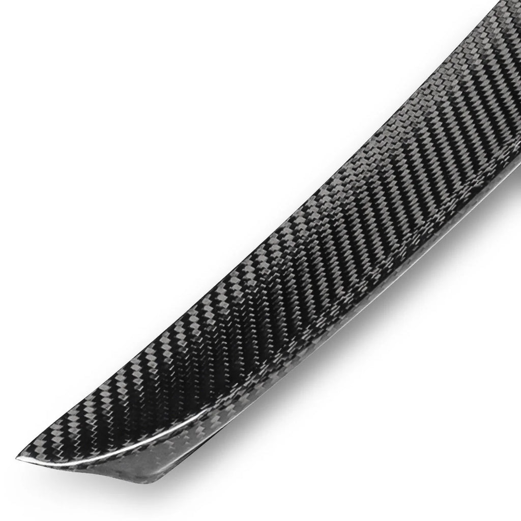 Carbon Fiber Rear Trunk Lid Spoiler 17-21 Mercedes-Benz C-Class Coupe