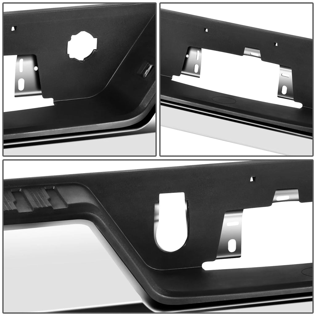 Rear Bumper w/o Exhaust Cutouts & Parking Sensor Holes 19-23 Chevy/GMC Silverado Sierra 1500