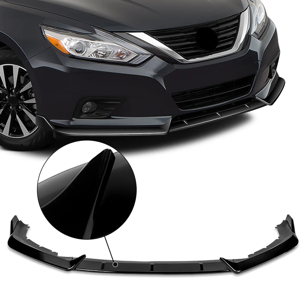 STP-Style Front Lip Spoiler 16-18 Nissan Altima Sedan